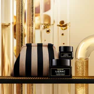 Premium Cofre de Navidad Crema Sedosa Antiedad