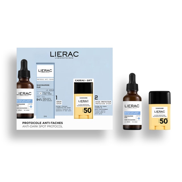 Cofre Serum Antimanchas Oscuras + Stick Protector SPF50+ de regalo