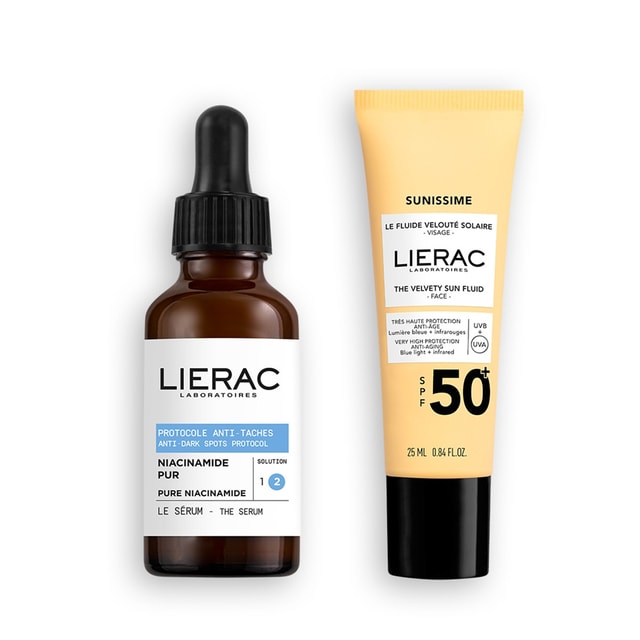 Cofre Serum  Antimanchas Oscuras + Fluido Solar SPF50+ Gratis 