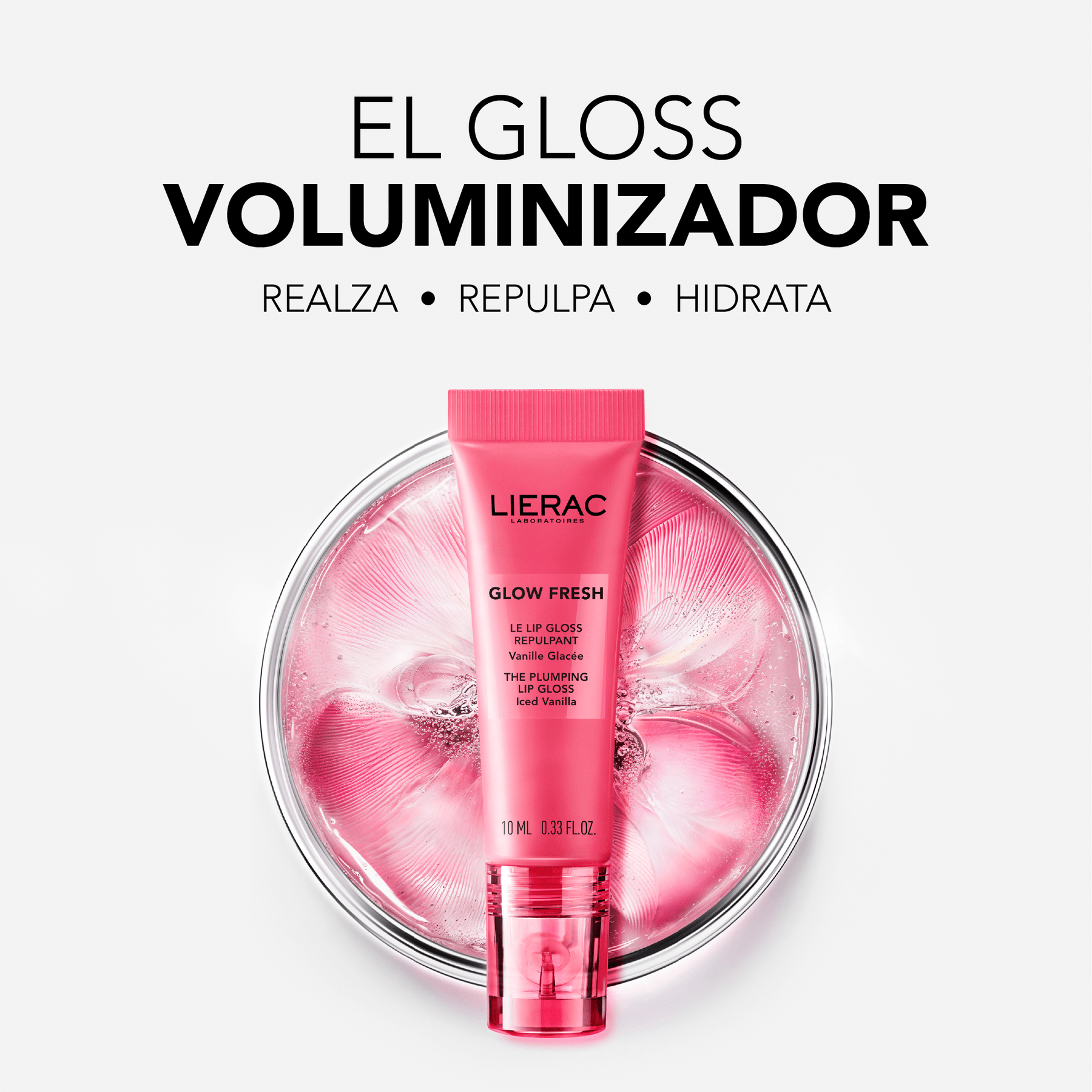 Glow Fresh  El Lip Gloss Voluminizador